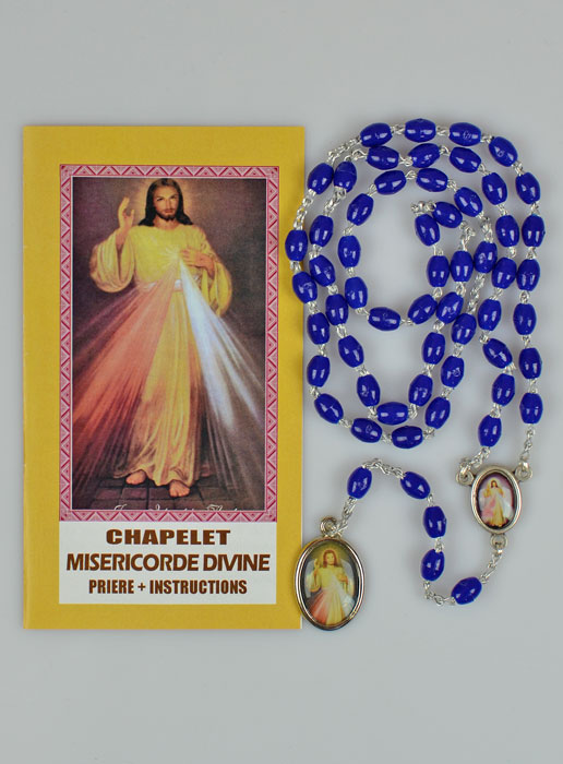 Chapelet de la Miséricorde Divine - Bleu (pic 2)