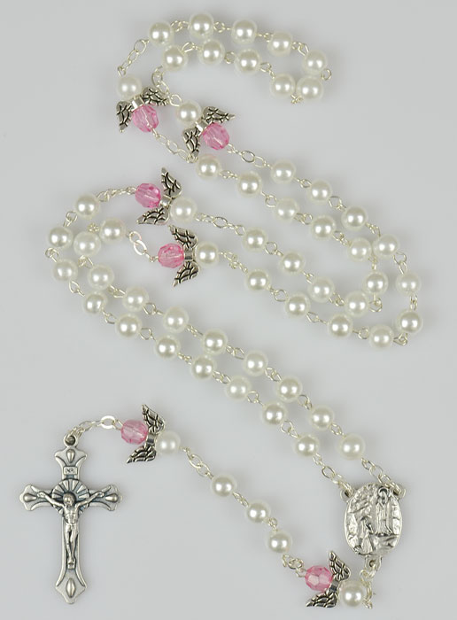 Chapelet en Perles des Anges - 60 cm (pic 2)