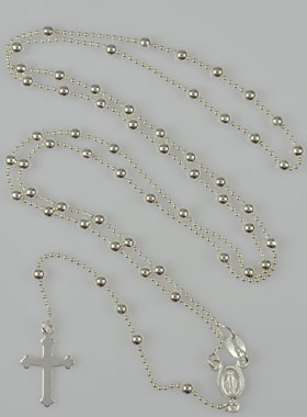 Chapelet en Argent Massif 925/1000 (pic 1)