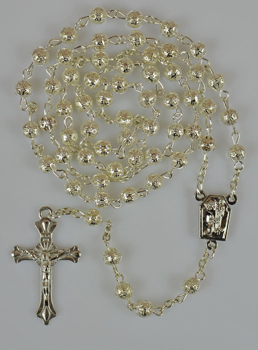 Chapelet de Lourdes en Argent avec Eau de Lourdes (pic 2)
