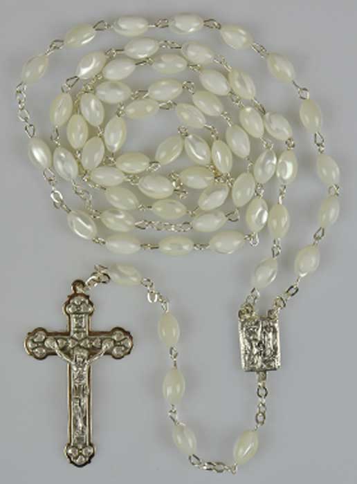 Chapelet en Pierre de Nacre 6mm (pic 2)