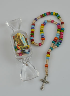 Chapelet en Bois Enfant Cadeau de Communion (pic 1)