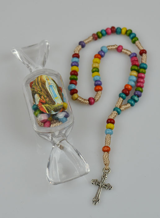 Chapelet en Bois Enfant Cadeau de Communion (pic 2)
