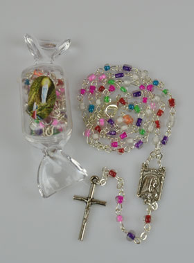 Chapelet Enfant en Perles - Boite Bonbon (pic 1)