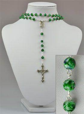 Chapelet Fashion Nacre Strass (pic 1)