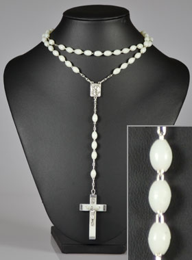 Chapelet Mode Blanc Fashion (pic 1)