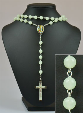 Chapelet Mode Fashion en Perles Fluo (pic 1)