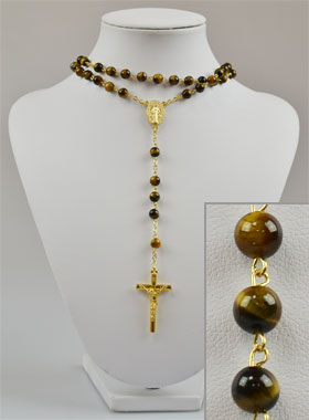 Chapelet Mode Fashion en Perles Oeil de Tigre (pic 1)