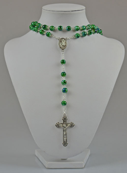 Collier Chapelet Fashion Nacre Verte (pic 2)