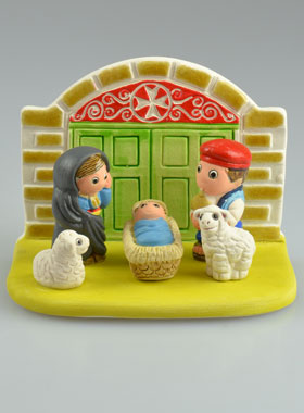 Crèche de Noël du Monde - Nativité Malte (pic 1)