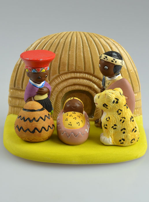 Crèche de Noël du Monde - Nativité d'Afrique du Sud (pic 2)