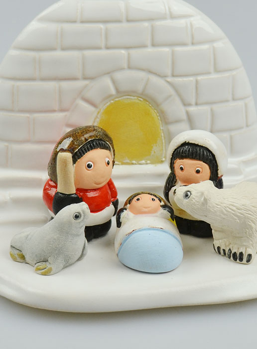 Crèche de Noël du Monde - Nativité Groënland (pic 3)