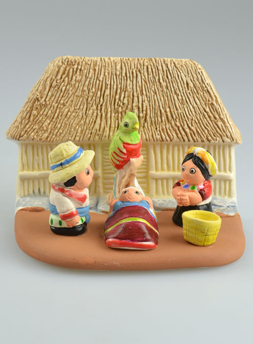 Crèche de Noël du Monde - Nativité Guatemala (pic 2)