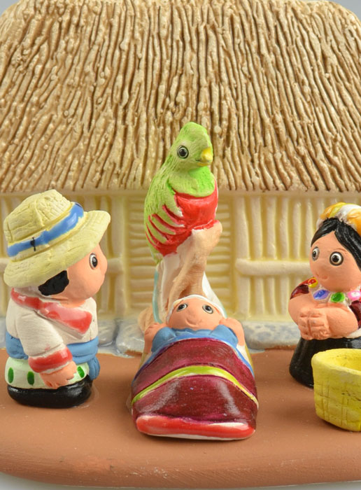 Crèche de Noël du Monde - Nativité Guatemala (pic 3)