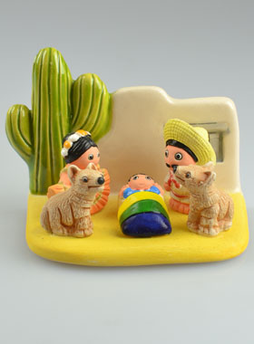 Crèche de Noël du Monde - Nativité Mexique (pic 1)