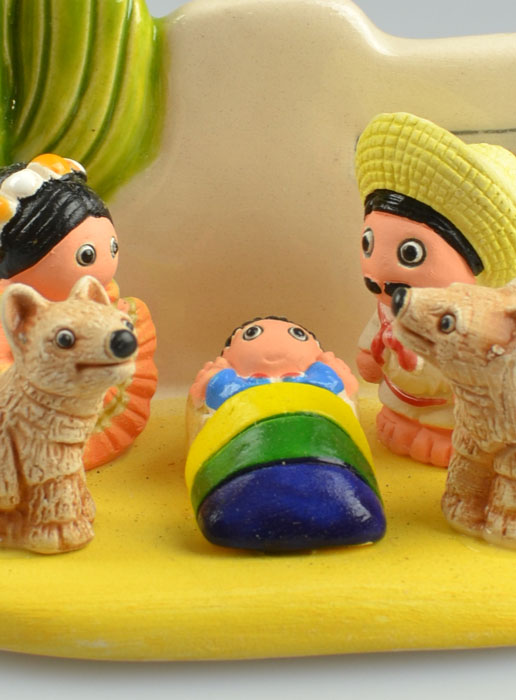 Crèche de Noël du Monde - Nativité Mexique (pic 3)