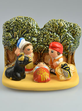 Crèche de Noël du Monde - Nativité Région Roussillon (pic 1)