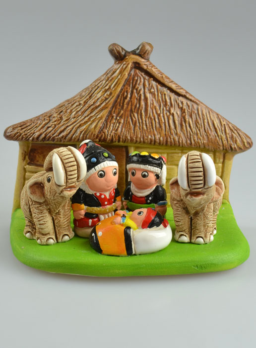 Crèche de Noël du Monde - Nativité Thaïlande (pic 2)