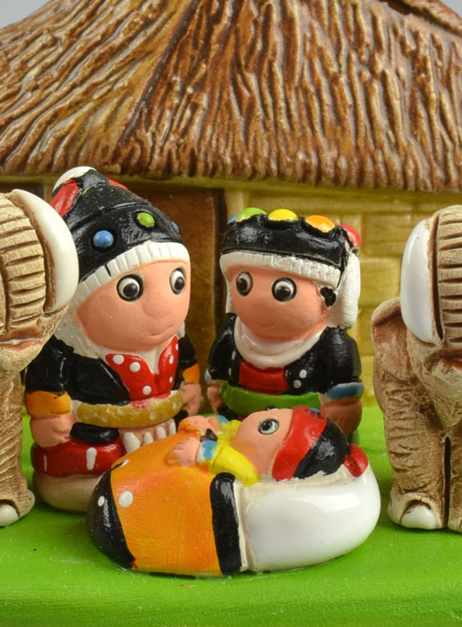 Crèche de Noël du Monde - Nativité Thaïlande (pic 3)