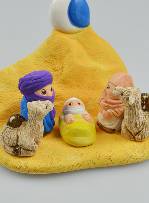Crèche de Noël du Monde - Nativité Touareg (pic 3)