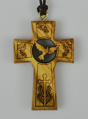 Croix D'aube de Communion - Colombe Esprit Saint (pic 1)