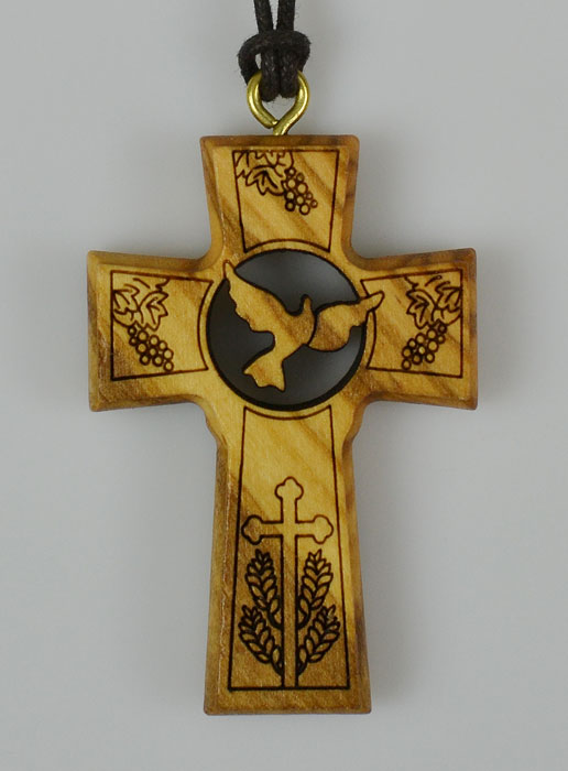 Croix D'aube de Communion - Colombe Esprit Saint (pic 2)
