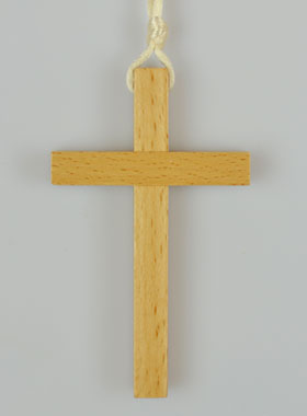 Croix d'aube sur cordon 9cm (pic 1)