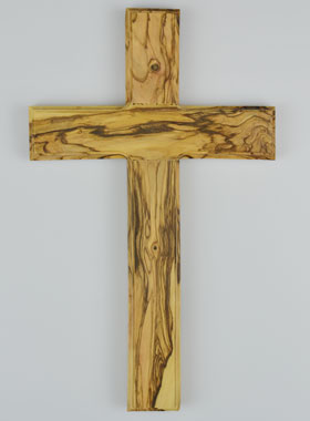 Croix en Bois d'Olivier de Jérusalem (pic 1)