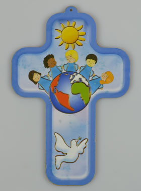 Croix en Bois Enfant du Monde (pic 1)