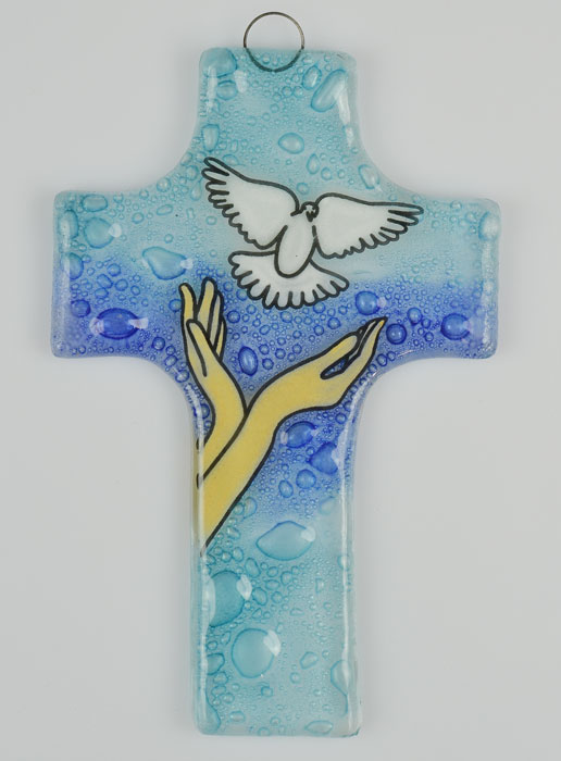 Croix Esprit Saint en Verre (pic 2)