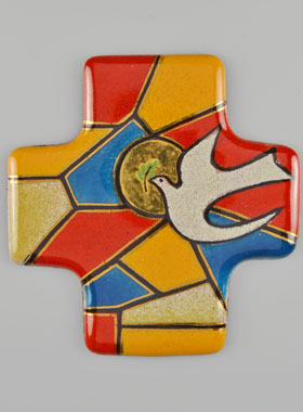 Croix Esprit Saint Mosaique Emaux du Liban (pic 1)
