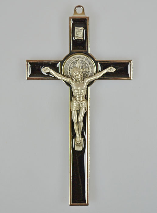 Croix de Saint Benoit - Métal Noir (pic 2)