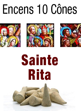 Encens Sainte Rita en Cones (pic 1)