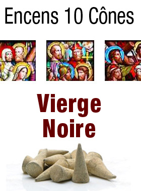 Encens Vierge Noire en Cones (pic 1)