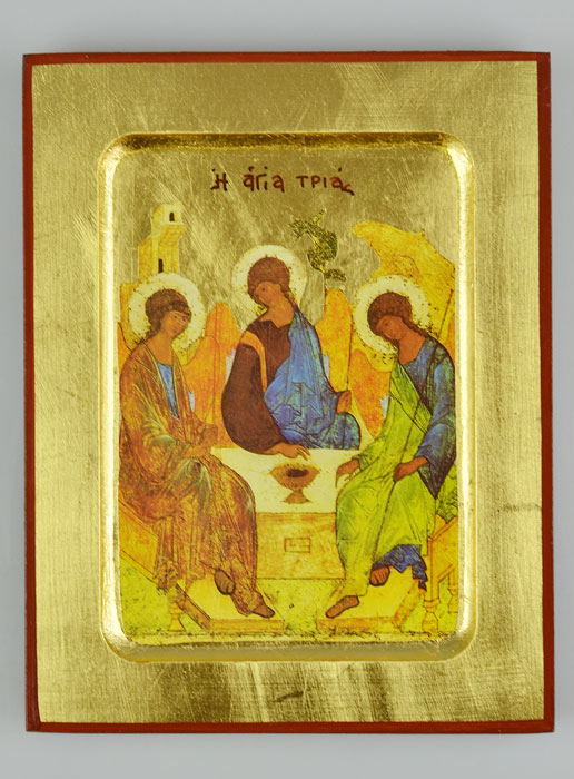 Icône Byzantine Sainte Trinité de Roublev (pic 2)