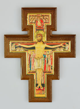 Icône Croix de Saint François - 13 cm (pic 1)