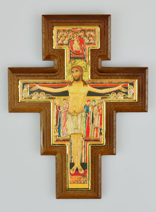 Icône Croix de Saint François - 13 cm (pic 2)