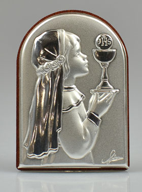 Icône de Première Communion Fille - 6 cm (pic 1)