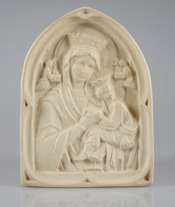 Icône Notre Dame du Bon Secours en Plâtre (pic 2)