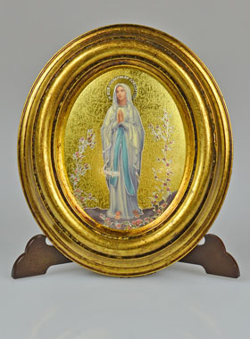Icone Religieuse Notre Dame de lourdes (pic 1)