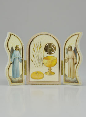 Icône Religieuse Souvenir de Communion Fille (pic 1)