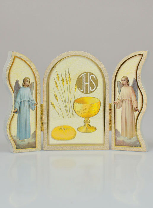 Icône Triptyque Souvenir de Première Communion - 13 cm (pic 2)