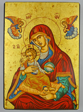 Icône Vierge du Perpétuel Secours 18 cm (pic 1)