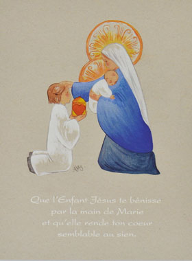 Image de Communion Bénédiction de Marie (pic 1)