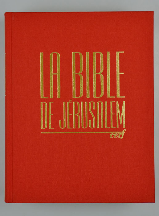 La Bible de Jérusalem - Grand Format Reliée rouge sous coffret (pic 1)