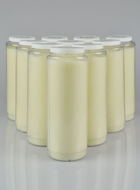 Lot de 10 Bougies de Neuvaine (pic 1)
