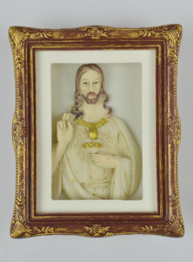 Magnet Sacré Coeur de Jésus - 9 cm (pic 1)