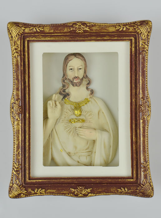 Magnet Sacré Coeur de Jésus - 9 cm (pic 2)