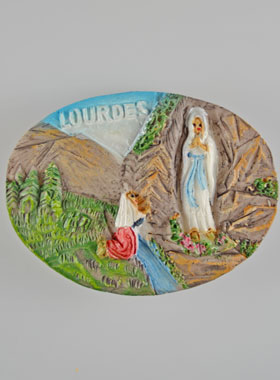 Magnet Souvenir Apparitions de Lourdes (pic 1)