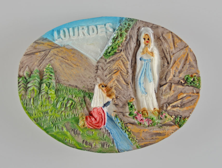 Magnet Souvenir Apparitions de Lourdes (pic 2)